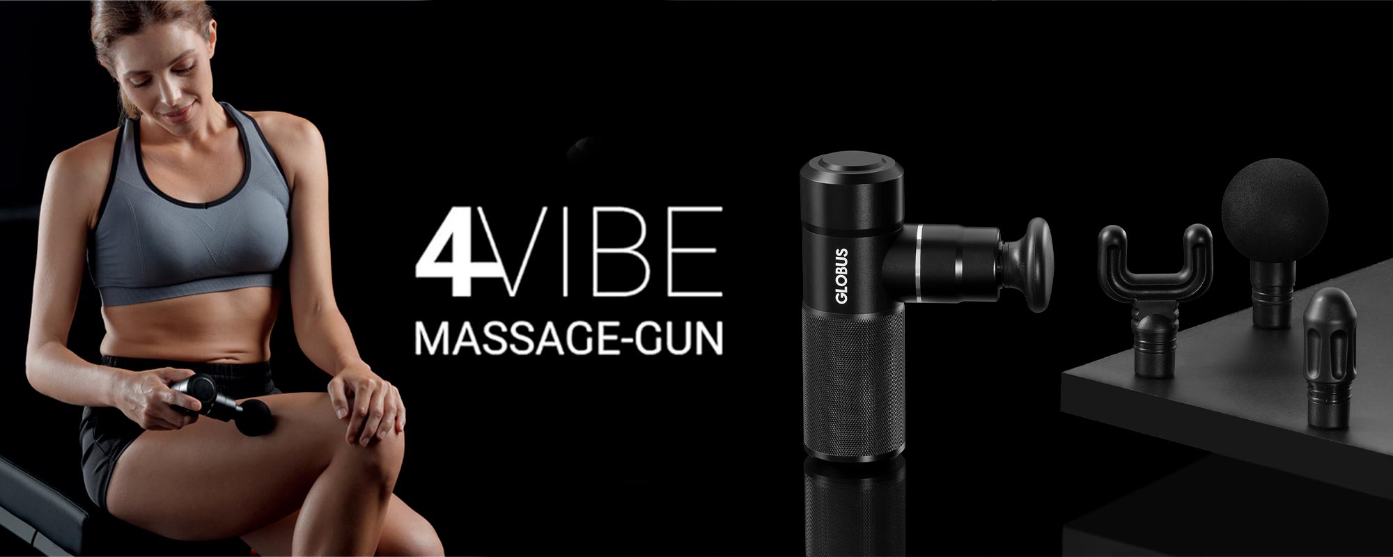 Pistolet de massage 4 Vibe Globus